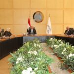 وزير النقل مع وفد البنك الأوروبي للاستثمار