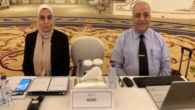 وفد المنظمة العربية للتنمية الزراعية