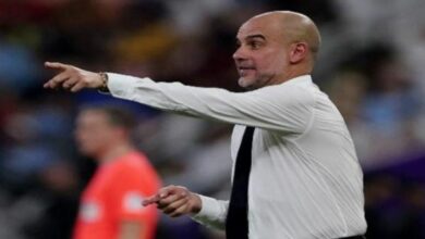 بيب جوارديولا مدرب مانشستر سيتي