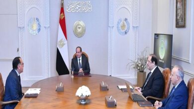 اجتماع الرئيس السيسي لمتابعة مشروعات الموارد المائية