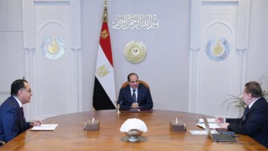 اجتماع الرئيس السيسي حول مؤشرات الاقتصاد