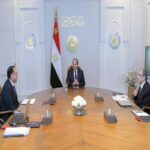 اجتماع متابعة المشروع القومي للإنتاج الزراعي