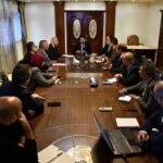 اجتماع وزير الشباب والرياضة