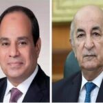 الرئيس السيسي ونظيره الجزائري