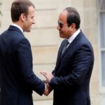 الرئيس السيسي ونظيره الفرنسي