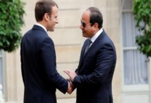 الرئيس السيسي ونظيره الفرنسي