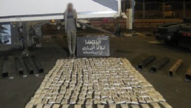 المتهم والمضبوطات