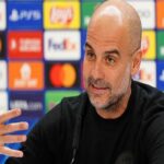 بيب جوارديولا المدير الفني لفريق مانشستر سيتي