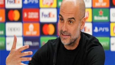 بيب جوارديولا المدير الفني لفريق مانشستر سيتي