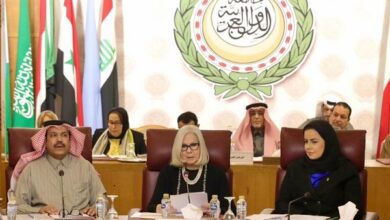جانب من اجتماع لجنة حقوق الإنسان