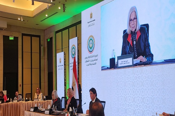 جانب من اجتماع وزراء الشؤون الاجتماعية العرب