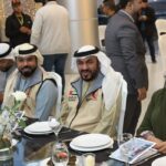 سفيرة الإمارات بالقاهرة مع القائمين على المارثون