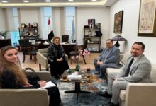 لقاء بعثة الجامعة العربية مع مجلس حقوق الإنسان