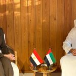 وزيرة الثقافة مع نظيرها الإماراتي