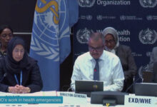 مدير منظمة الصحة العالمية تيدروس أدهانوم جيبريسوس