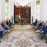 اجتماع الرئيس السيسي مع الوفد الأمريكي