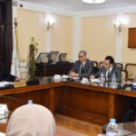 اجتماع وزير التموين خلال اجتماع متابعة الأسعار