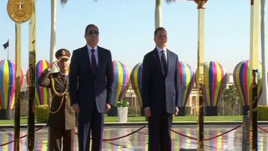 الرئيس السيسي ووزير الداخلية