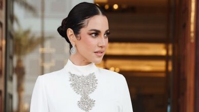 الفنانة درة