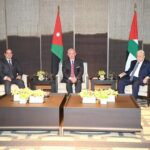 القمة المصرية الأردنية الفلسطينية