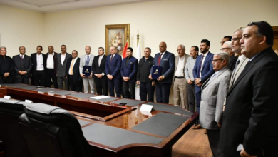 جانب من توقيع بروتوكول التعاون