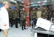 جولة رئيس الأركان في إدارة الحرب الكيميائية