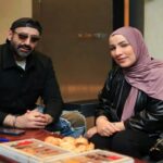 ندى شرارة ومصطفى السويفي