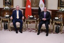 الرئيس السيسي مع نظيره التركي