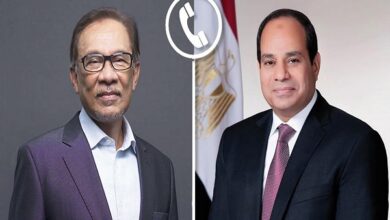 الرئيس السيسي ورئيس وزراء ماليزيا