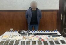 المتهم والمضبوطات