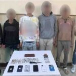 المتهمون والمضبوطات