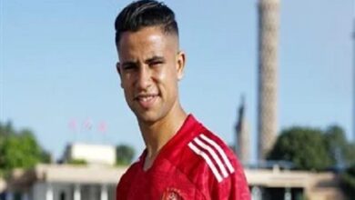 لاعب الأهلي رضا سليم