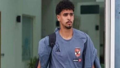 مصطفى أبو الخير لاعب الأهلي