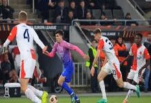 مباراة إي سي ميلان وسلافيا