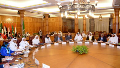 اجتماع لجنة حقوق الإنسان بالجامعة العربية