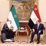 الرئيس السيسي مع أمير الكويت