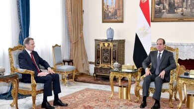 الرئيس السيسي ونظيره الصربي