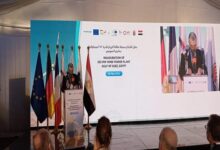 افتتاح محطة طاقة الرياح بخليج السويس