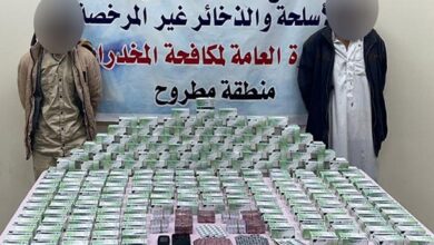 المتهمان والمضبوطات