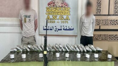 المتهمان والمضبوطات