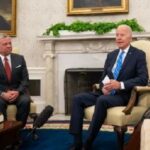 الملك عبد الله الثاني والرئيس الأمريكي جو بايدن