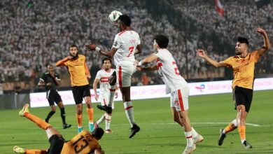 مباراة الزمالك ونهضة بركان