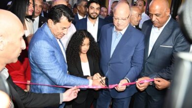 وزير الشباب والرياضة ومحافظ القاهرة