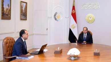 الرئيس السيسي ورئيس الوزراء