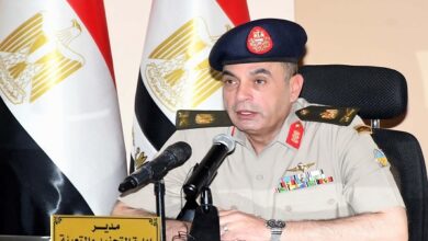 اللواء محمد صبحى مهنا مدير إدارة التجنيد والتعبئة