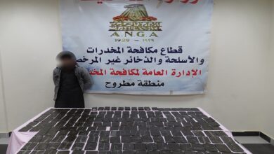 المتهم والمضبوطات