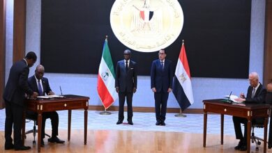 توقيع مذكرة التفاهم بين مصر وغينيا
