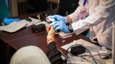 خدمات الكشف والعلاج لبعثة الحجاج المصريين