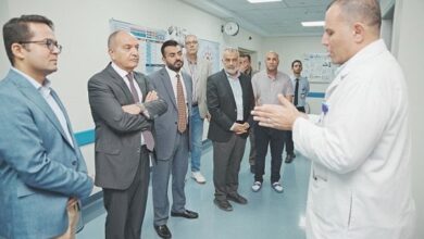 زيارة السفير الأردني لمستشفى الناس الخيري