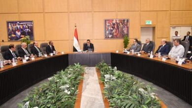 اجتماع وزير الإسكان